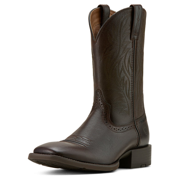 Men's Sport Wide Square Toe Cowboy Boot