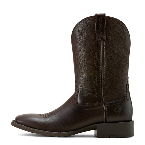 Men's Sport Wide Square Toe Cowboy Boot