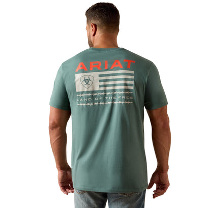 Ariat Hidden Valley Flag Classic Fit T-Shirt