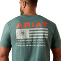 Ariat Hidden Valley Flag Classic Fit T-Shirt