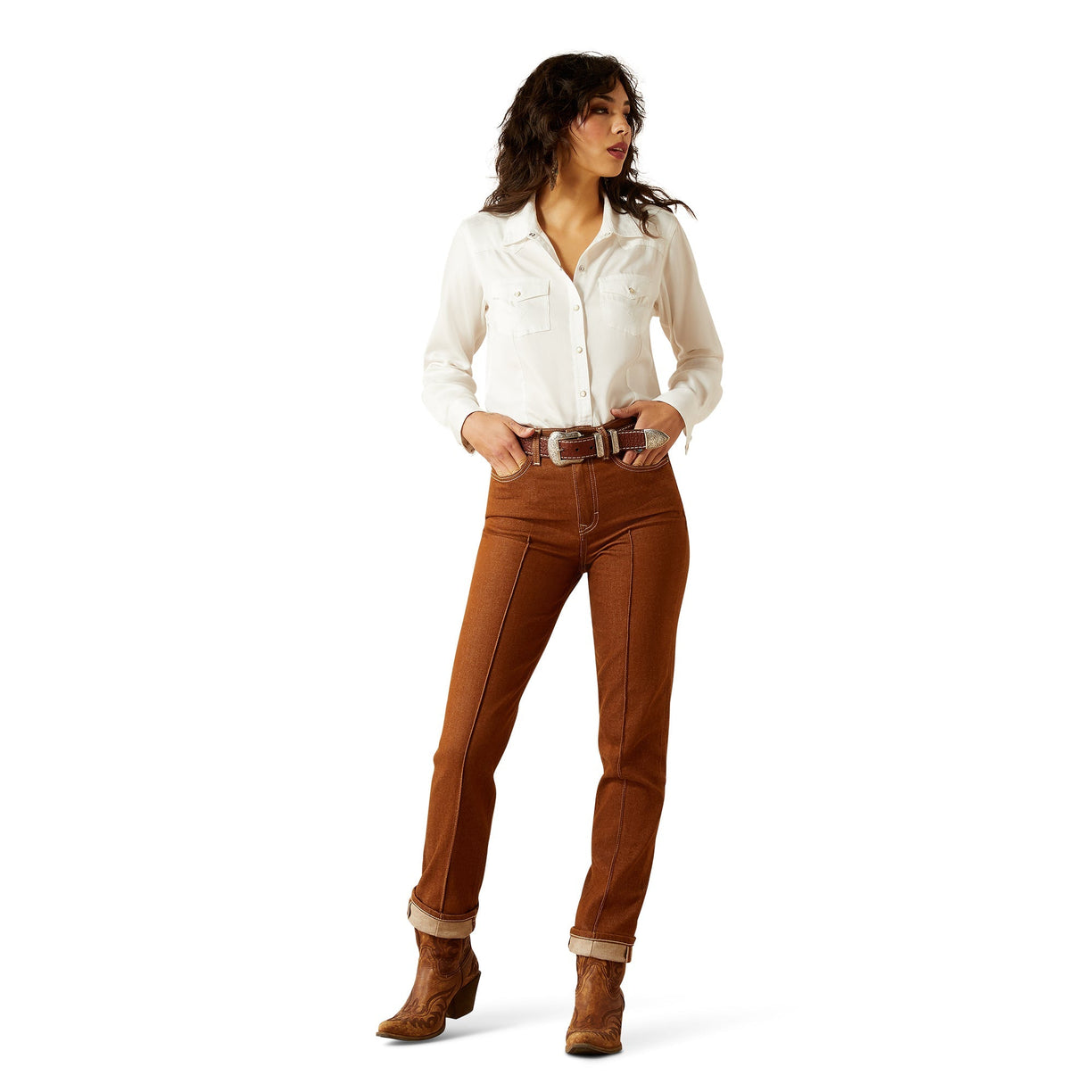 Ultra High Rise Relaxed Straight Leg Jeans
