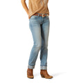 Mid Rise Alessia Straight Leg Jeans