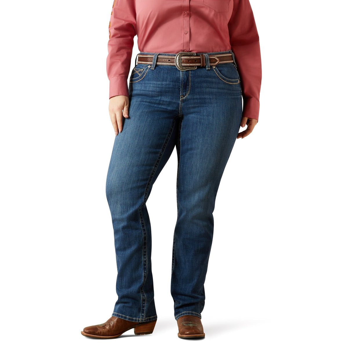 Mid Rise Joanna Boot Cut Jeans