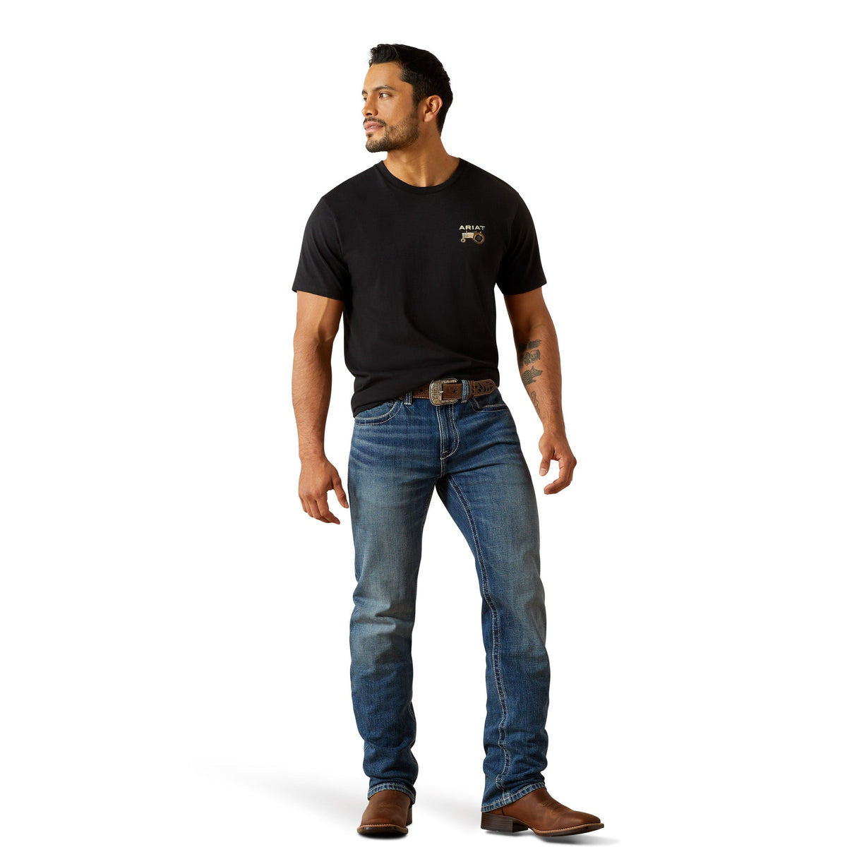 M4 Relaxed August Straight Leg Jeans