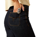 Ultra High Rise Tomboy Western Utility Wide Leg Jeans