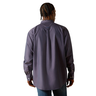 Wrinkle Free Solid Pinpoint Oxford Classic Fit Shirt
