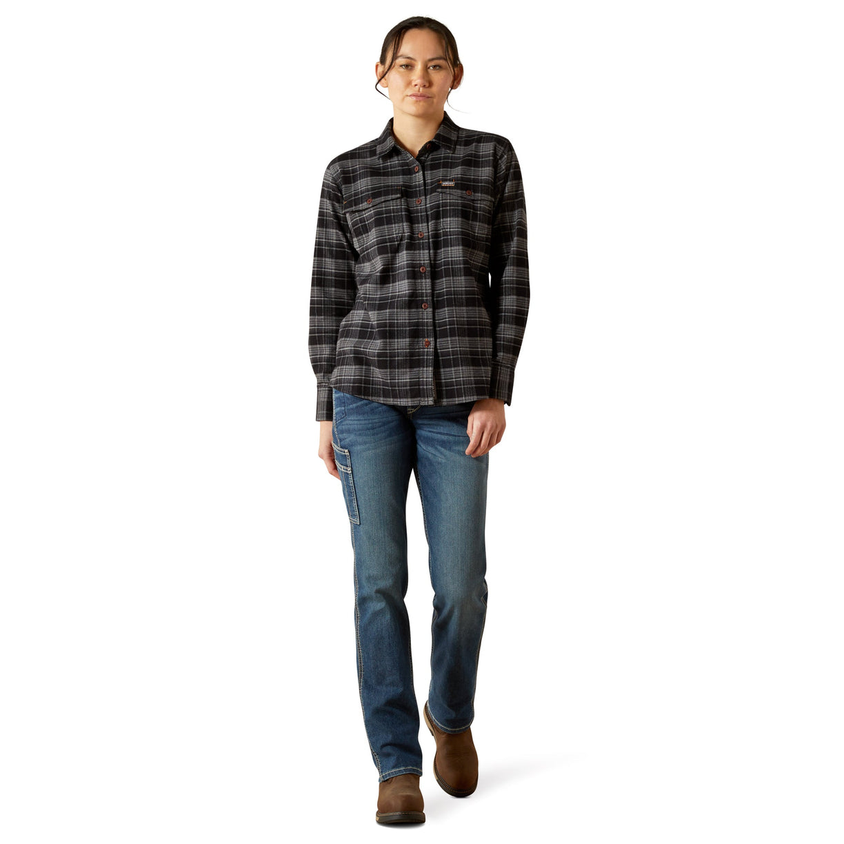 Rebar Flannel DuraStretch Work Shirt