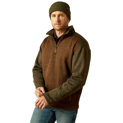 Caldwell Logo 1/4 Zip Sweater