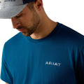 Ariat Liquid Stamp Flag Classic Fit T-Shirt