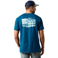Ariat Liquid Stamp Flag Classic Fit T-Shirt