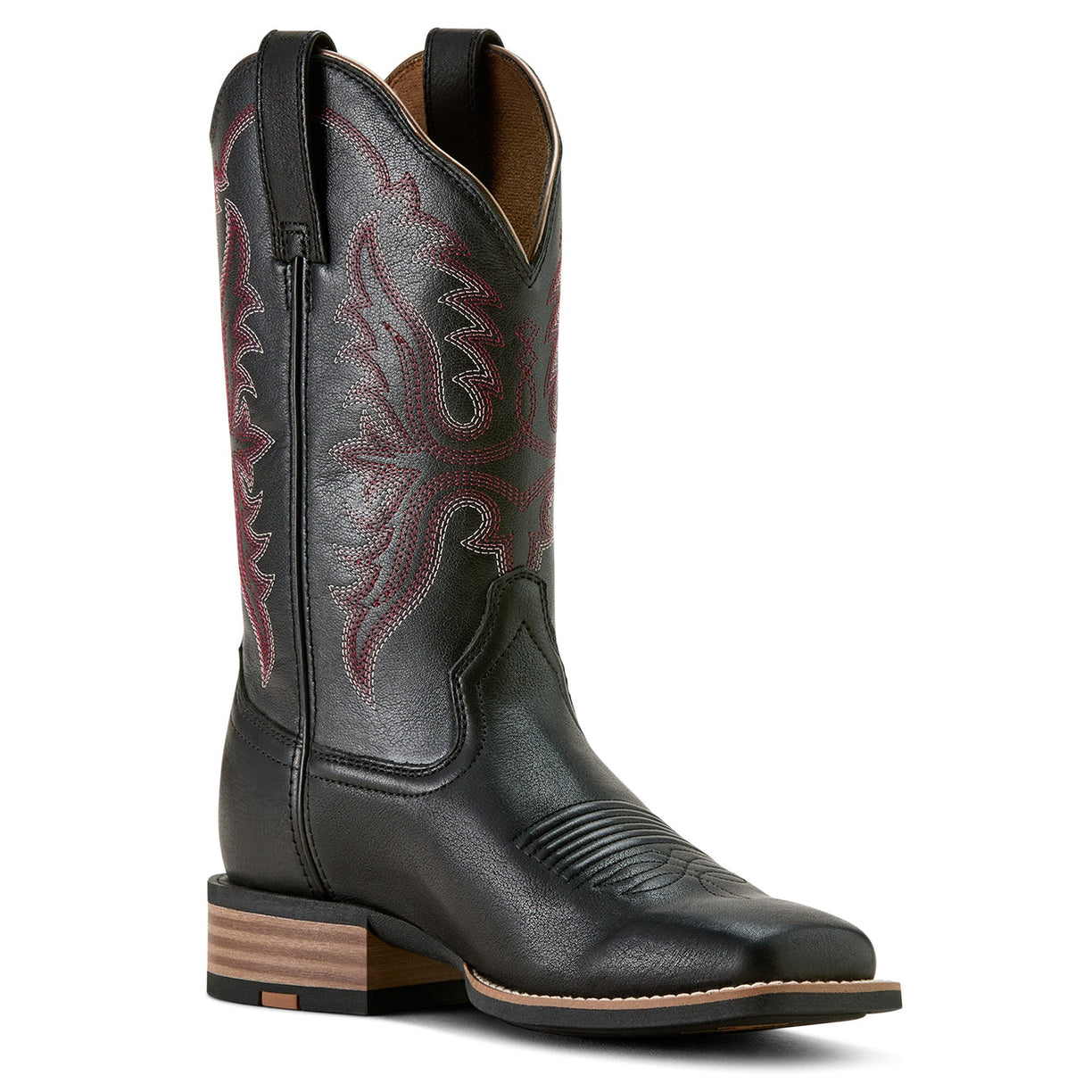 Olena Wide Square Toe Western Boot