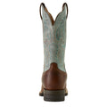 Hybrid Ranchwork Wide Square Toe Western Boot