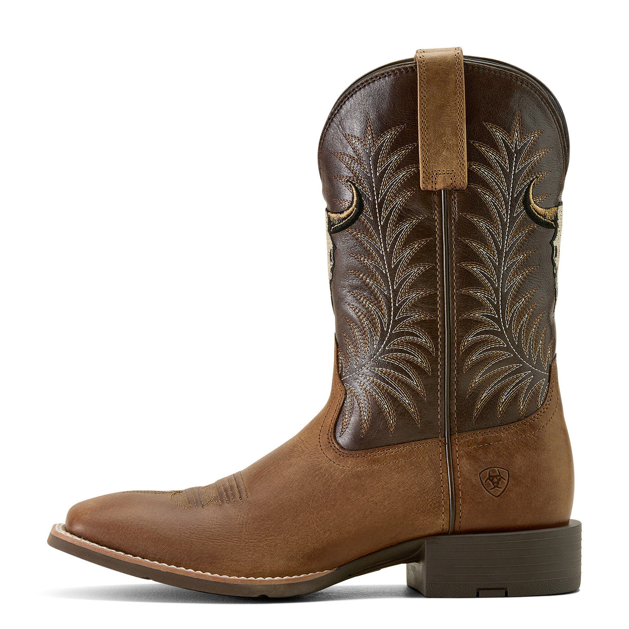 Ariat Men's Sport Steer Skull Cowboy Boot