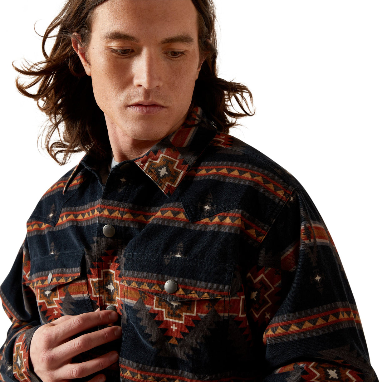 Hensley Corduroy Retro Shirt Jacket