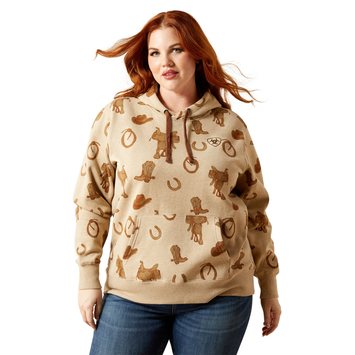 Ariat Logo 2.0 Printed Hoodie