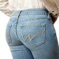 Mid Rise Giovana Wide Leg Slim Trouser Jeans
