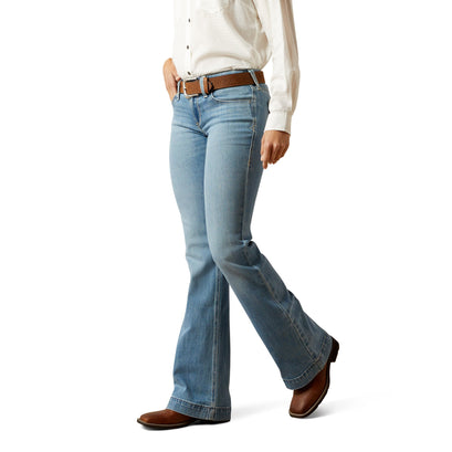 Mid Rise Giovana Wide Leg Slim Trouser Jeans