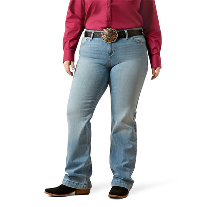 Mid Rise Giovana Wide Leg Slim Trouser Jeans