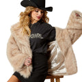 Faux Fur Coat