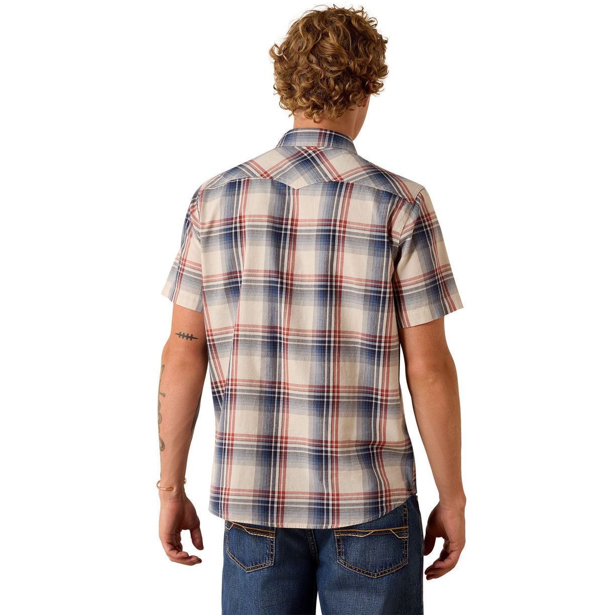 Retro Haines Fitted Snap Shirt