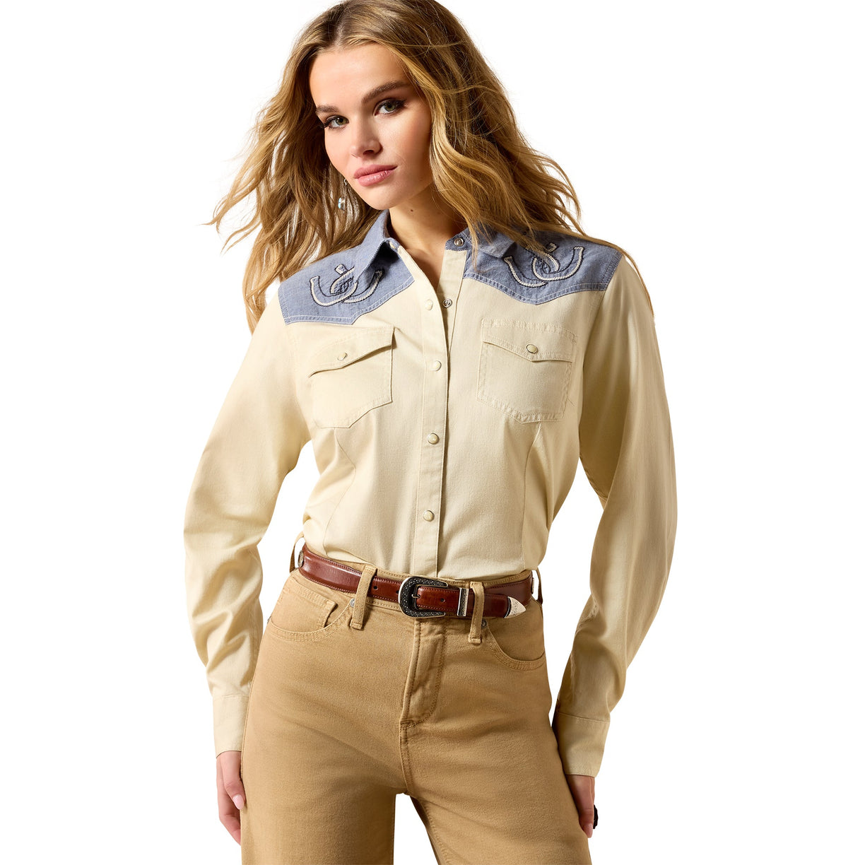 Horseshoe Western Snap Shirt