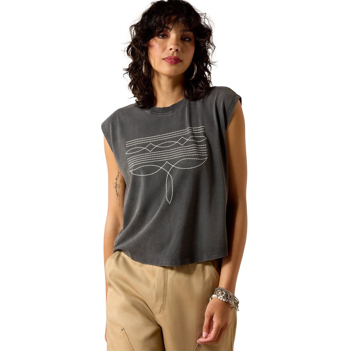 Dallas Cropped T-Shirt