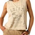 Ariat Wanted Skull Cowboy Tank