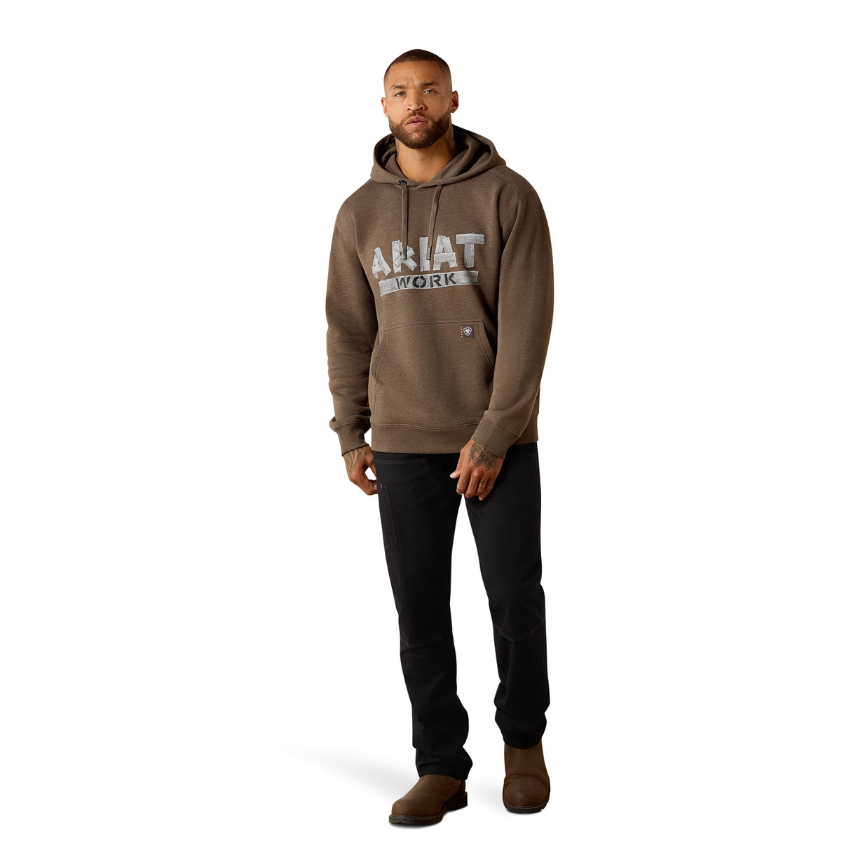 Rebar Lightweight Duct Logo Hoodie