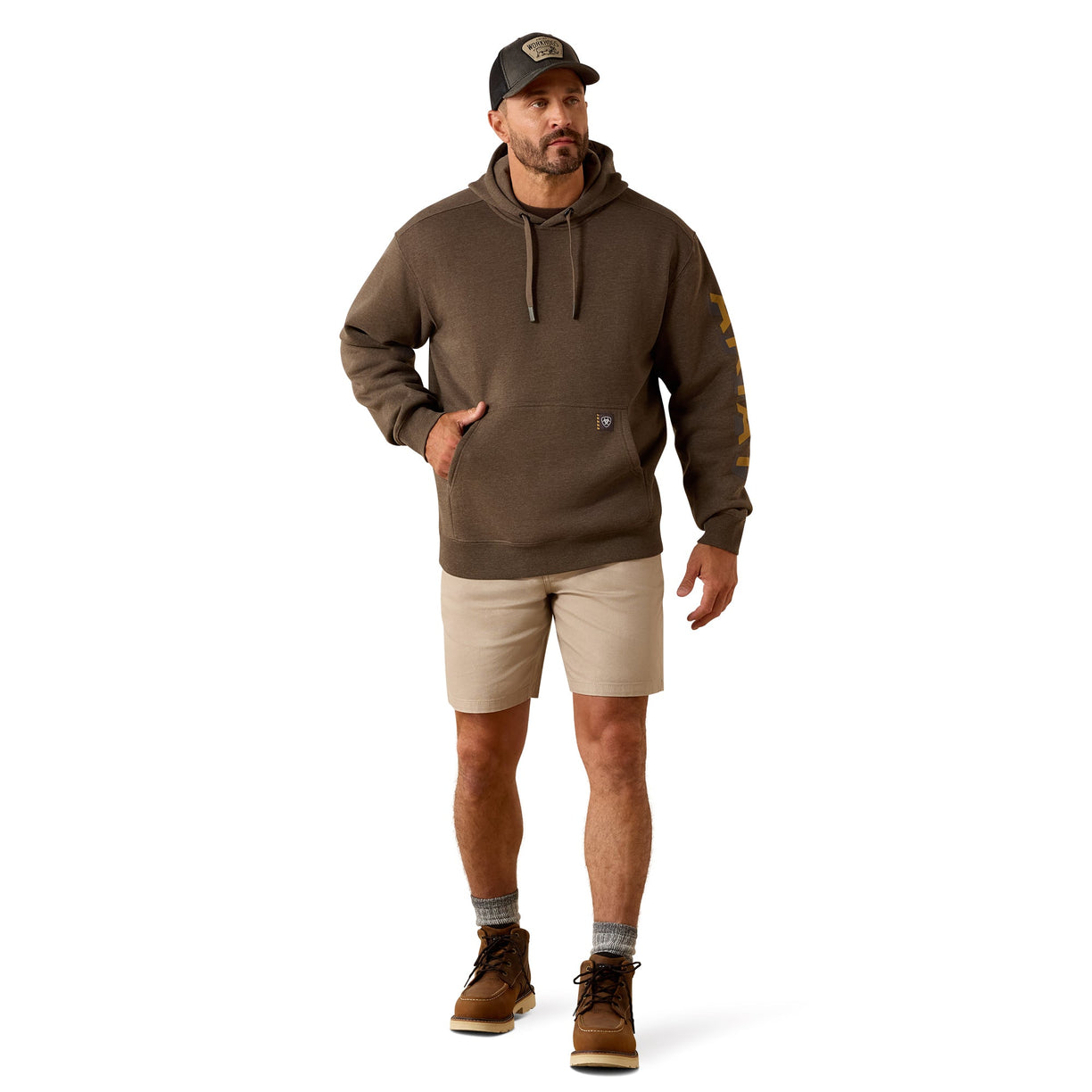 Rebar Lightweight Logo Hoodie