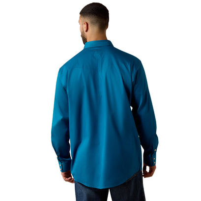 Lightweight Twill Classic Fit Snap Shirt