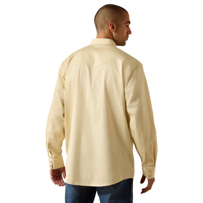 Lightweight Twill Classic Fit Snap Shirt