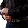 Lightweight Twill Classic Fit Snap Shirt