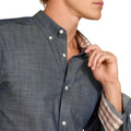 Wrinkle Free Ariat Solid Pinpoint Oxford Fitted Shirt