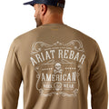 Rebar Heat Fighter Label Long Sleeve T-Shirt