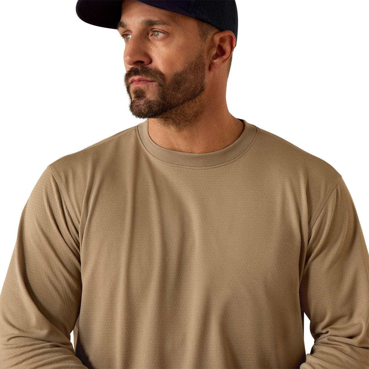 Rebar Heat Fighter Label Long Sleeve T-Shirt