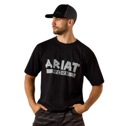 Rebar Cotton Strong Duct Logo T-Shirt