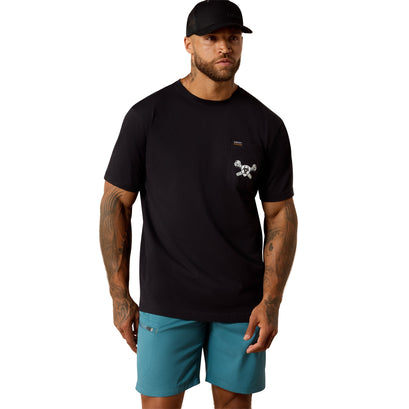 Rebar Cotton Strong Bolt Skull T-Shirt