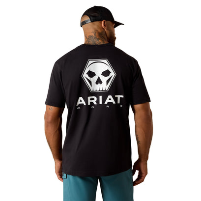 Rebar Cotton Strong Bolt Skull T-Shirt