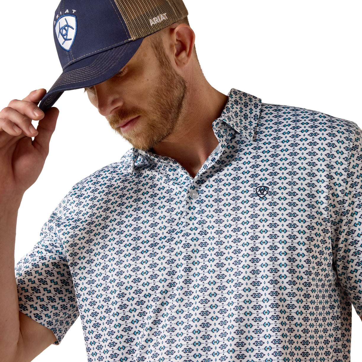 All Over Print Classic Fit Polo