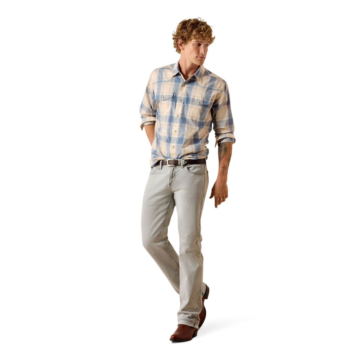 Retro Horace Fitted Snap Shirt