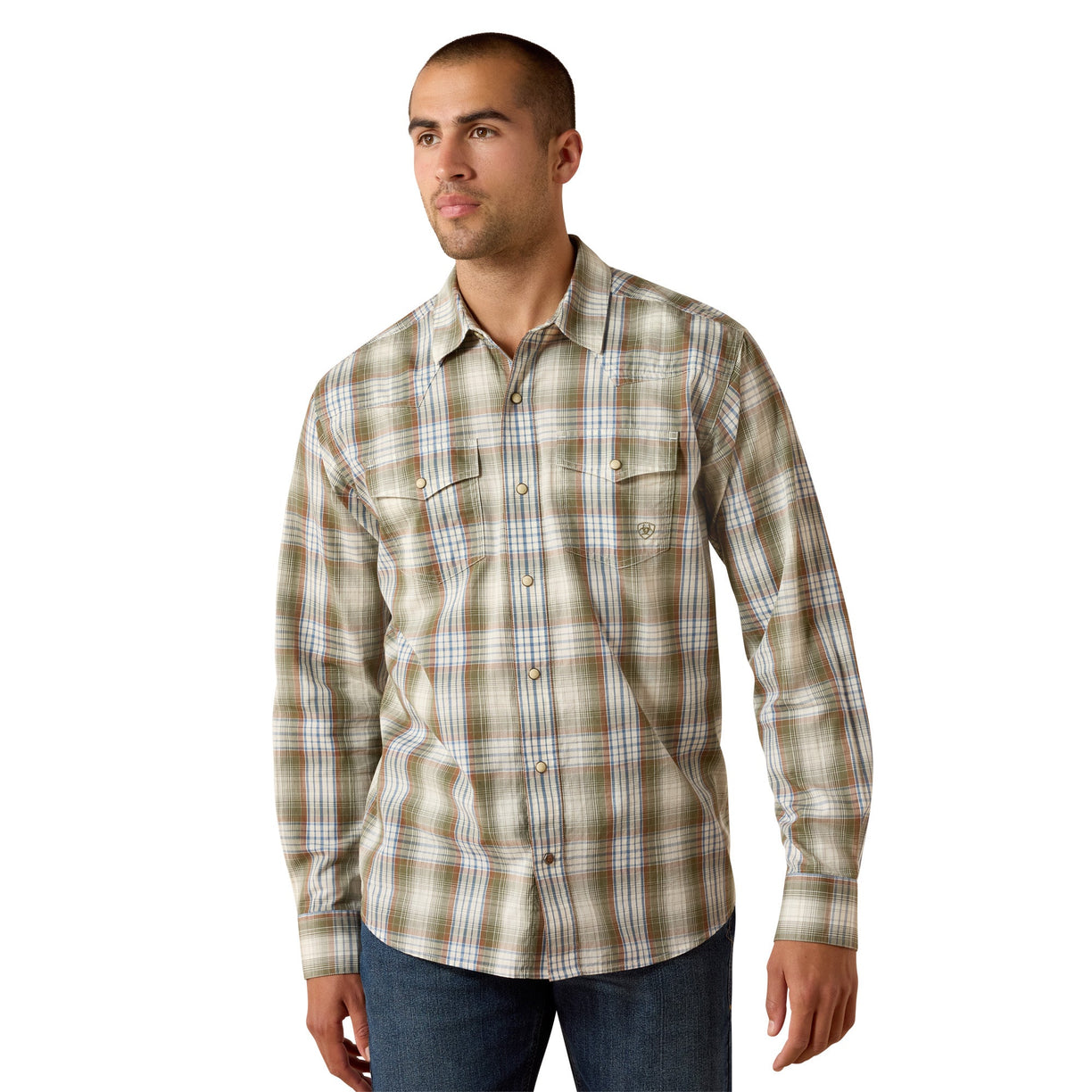 Retro Holt Fitted Snap Shirt