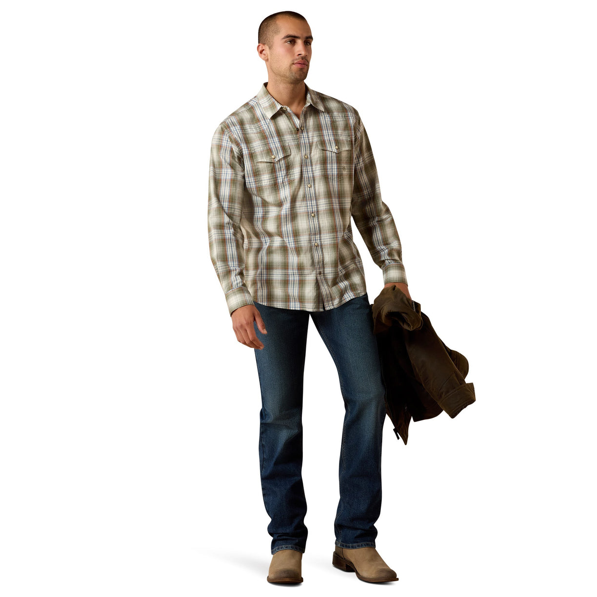 Retro Holt Fitted Snap Shirt