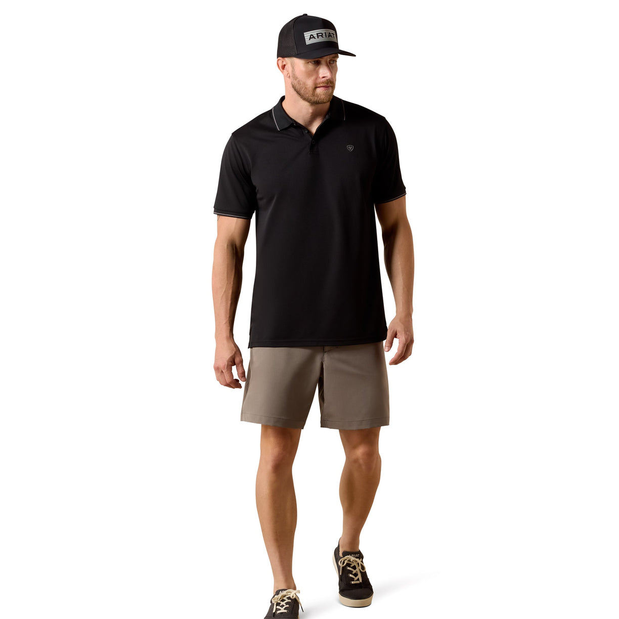 Logo Fitted Polo