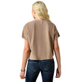 Paisley Boxy Crop T-Shirt