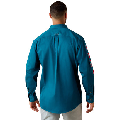 Team Logo Lightweight Twill Classic Fit Shirt