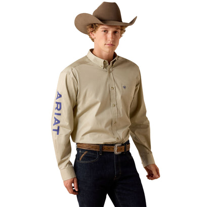 Team Logo Lightweight Twill Classic Fit Shirt