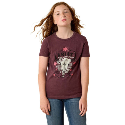 Ariat Skulls Florals T-Shirt