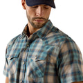 Retro Halden Fitted Snap Shirt