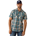 Retro Halden Fitted Snap Shirt