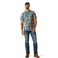 Retro Halden Fitted Snap Shirt